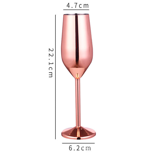 Copas de Champagne y Vino Tinto en Acero Inoxidable - Image 13