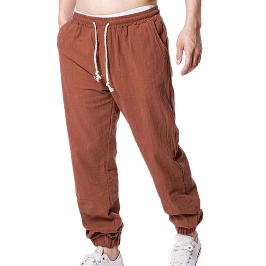 Pantalones Deportivos Casuales con Ajuste Cordón - Image 4