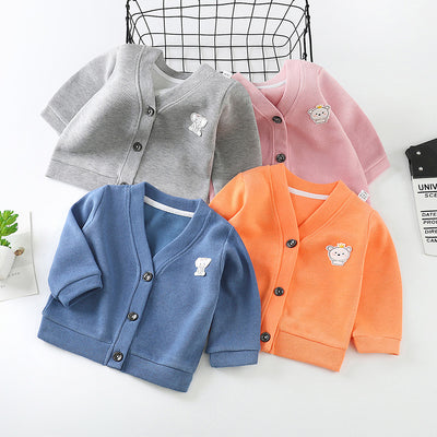 Cardigan Tejido para Bebé Niña - Abrigo Infantil Suave y Cálido