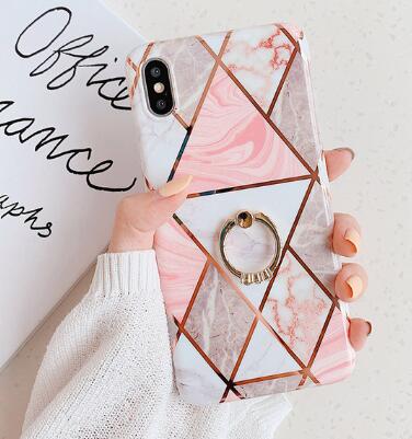 Funda de Silicona Marmolada Compatible con Apple - Image 23