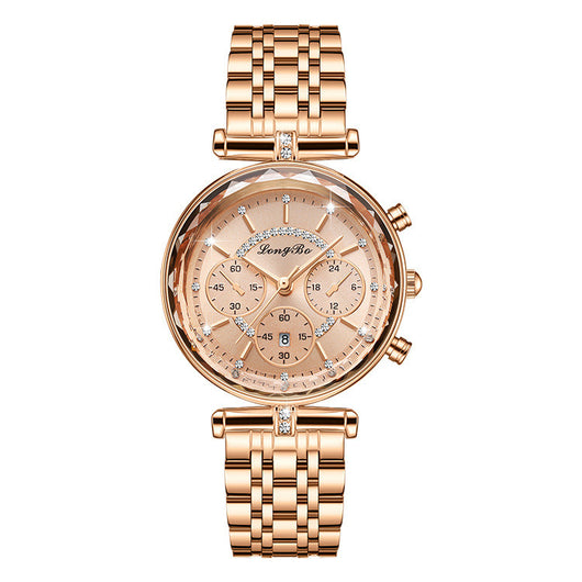 Reloj Casual Impermeable para Mujer con Tres Ojos - Image 14