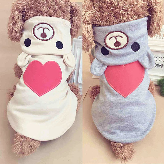 Ropa de Verano para Mascotas con Diseño de Ositos Adorables