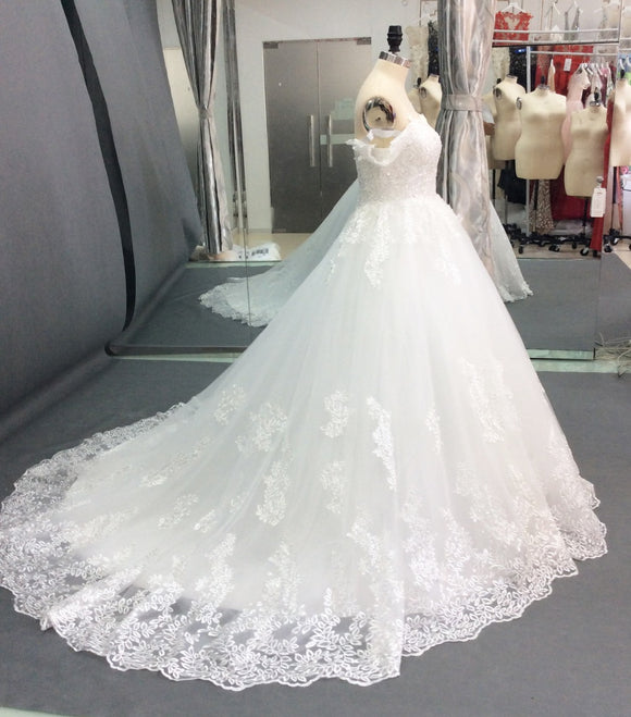 Vestido de Novia Personalizado de Comercio Exterior Premium