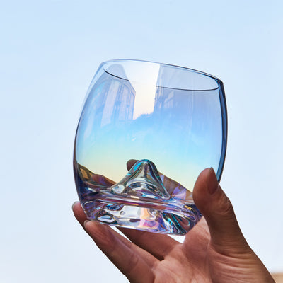 Vaso de Agua Arcoíris de Vidrio Nórdico Colorido para Toda la Familia - Image 6