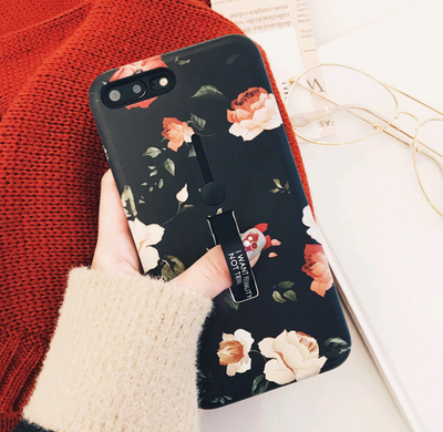 Funda Retro Floral de Lujo para iPhone XS MAX - Diseño Artístico Antigolpes - Image 5