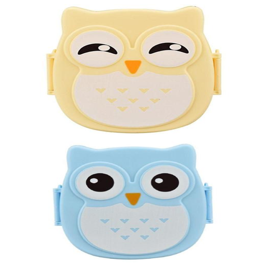 Lonchera Infantil Diseño Búho Segura para Microondas - Image 5