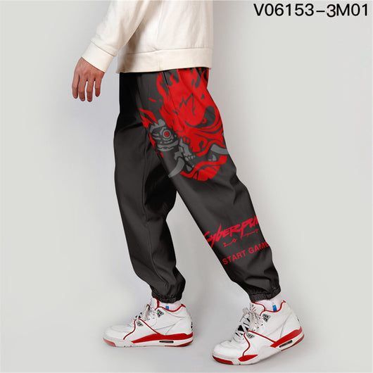 Pantalones Cargo Cyberpunk Estilo Punk - Tela Ligera Verano - Image 15