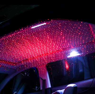 Luces LED de Techo para Auto con Control por Música USB - Image 2