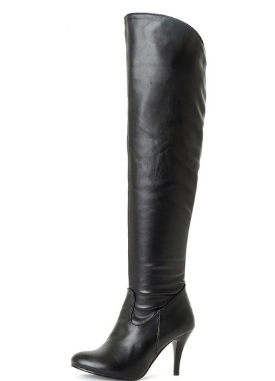 Botas Altas Ajustadas para Mujer - Estilo Europeo y Americano Primavera Otoño