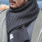 Bufanda Térmica para Hombre Estilo Coreano Invierno