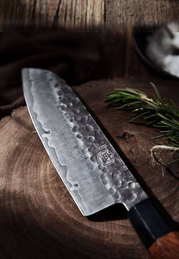 Cuchillo de Chef Forjado a Mano - Profesional para Cocina y Frutas