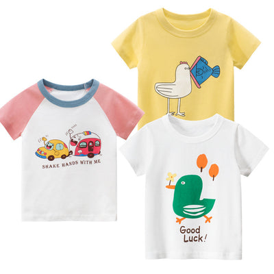 Camiseta de Verano para Niñas - Diseño Coreano Moderno 27home - Image 10