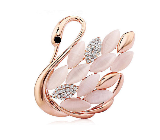 Broche Cisne Ópalo para Traje y Cardigan Mujer - Image 10
