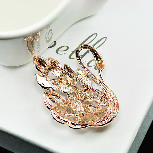 Broche Cisne Ópalo para Traje y Cardigan Mujer - Image 4