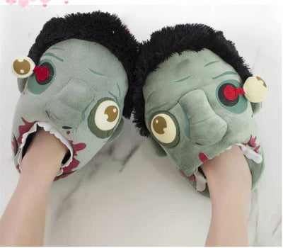 Pantuflas Zombie The Walking Dead - Diseño Cómico para Halloween - Image 14