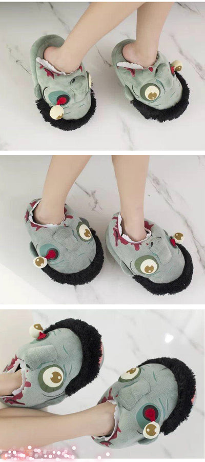 Pantuflas Zombie The Walking Dead - Diseño Cómico para Halloween - Image 6