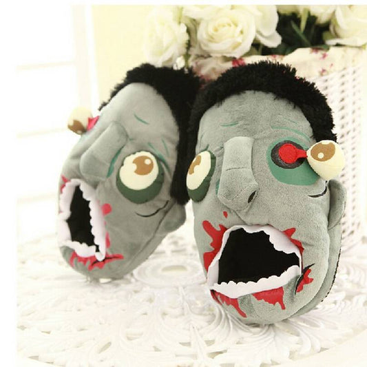 Pantuflas Zombie The Walking Dead - Diseño Cómico para Halloween