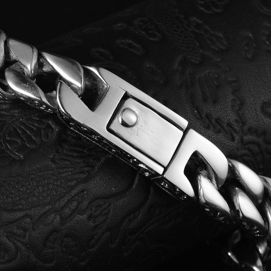 Pulsera de Acero Titanio para Hombre con Diseño Totem Trenzado - Image 11