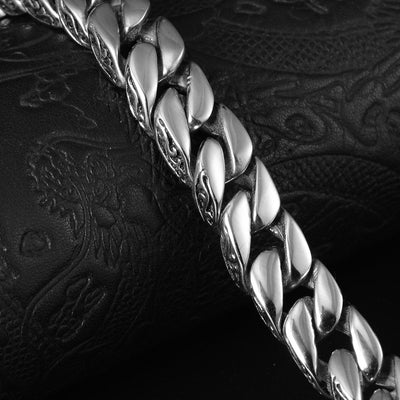 Pulsera de Acero Titanio para Hombre con Diseño Totem Trenzado - Image 4