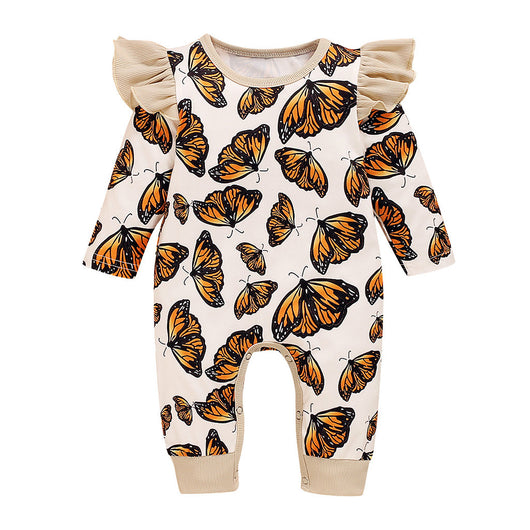 Mameluco Recién Nacido Diseño Mariposa Estilo Delicado - Image 9