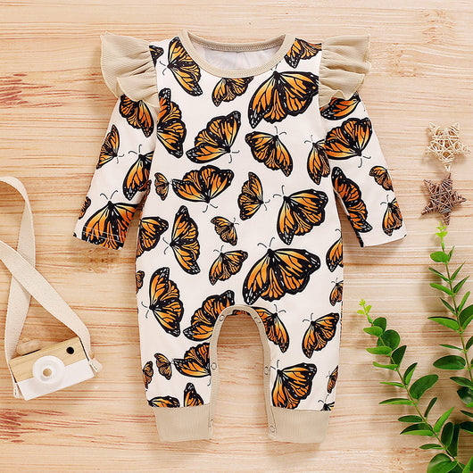 Mameluco Recién Nacido Diseño Mariposa Estilo Delicado - Image 11