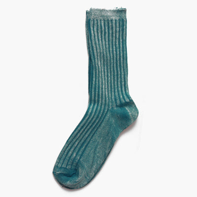 Calcetines de Algodón Tubo Alto Efecto Desgastado - Estilo Urbano Unisex - Image 4