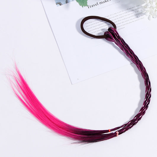 Peluca Princesa con Trenza y Diadema para Niñas - Image 18