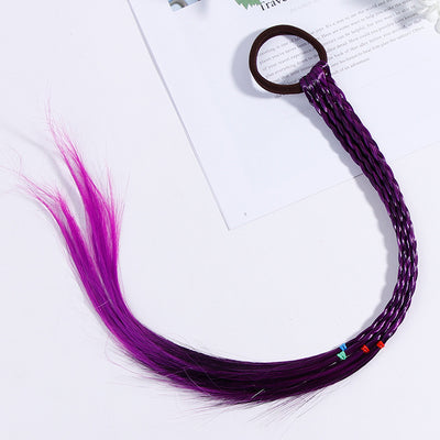 Peluca Princesa con Trenza y Diadema para Niñas - Image 13