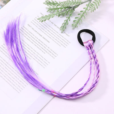 Peluca Princesa con Trenza y Diadema para Niñas - Image 10