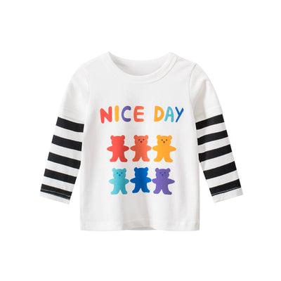 Camiseta Manga Larga para Niñas - Ropa de Primavera Infantil