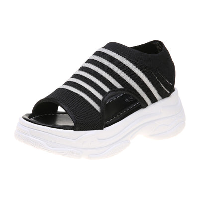 Sandalias Deportivas Mujer Malla Elástica Playa Estilo Romano - Image 12