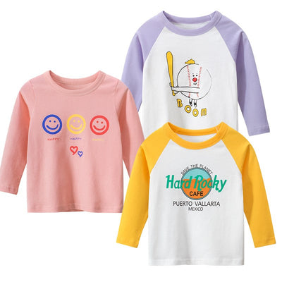 Camiseta Manga Larga Estilo Coreano para Niñas - Image 9