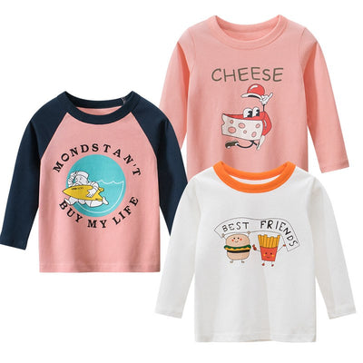 Camiseta Manga Larga Estilo Coreano para Niñas - Image 6