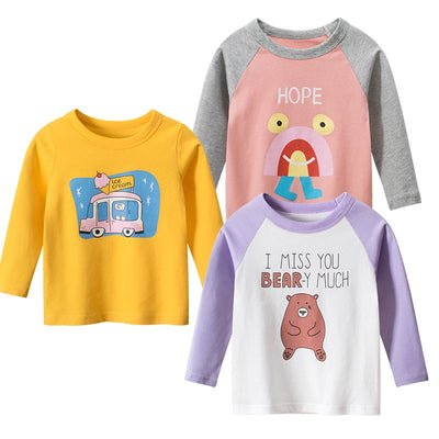 Camiseta Manga Larga Estilo Coreano para Niñas - Image 7
