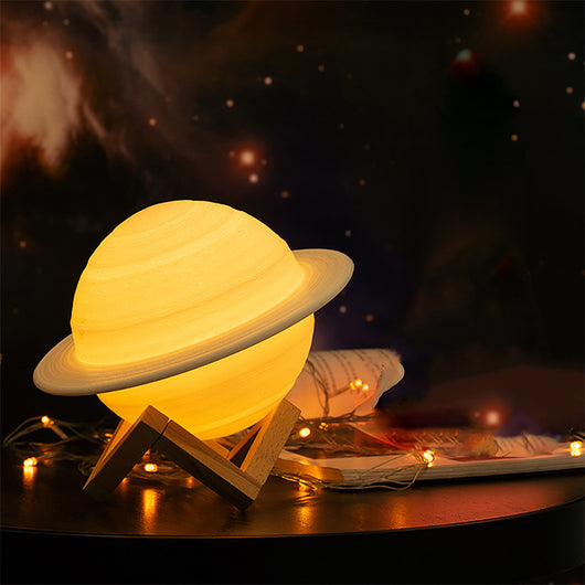 Lámpara Inteligente 3D de Saturno con Impresión Creativa - Image 18