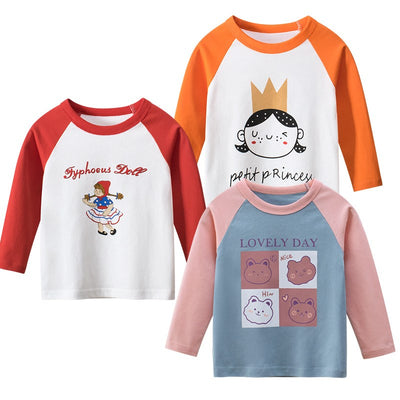 Camiseta Manga Larga Estilo Coreano para Niñas - Image 5