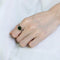 Anillo de Ágata Negra Vintage Lujo - Diseño Clásico Atemporal