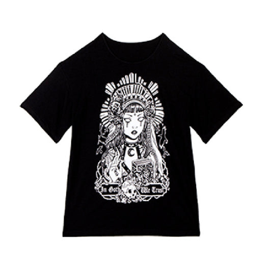 Camiseta Diablo Suelta de Manga Corta Unisex - Image 10