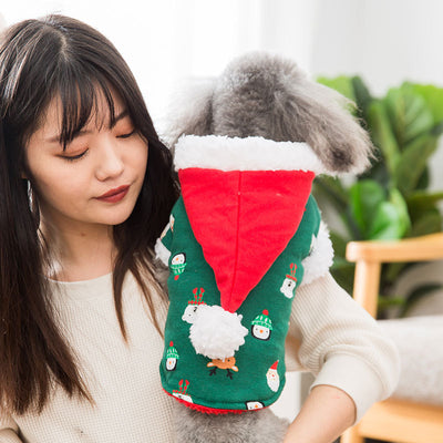Abrigo Acolchado Navideño para Perros - Diseño Festivo - Image 3