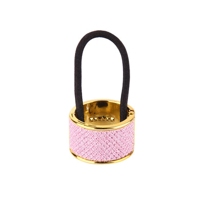 Hebilla de Cabello Coreana Aleación Dorado Rosado - Accesorio Elegante para Coleta - Image 4