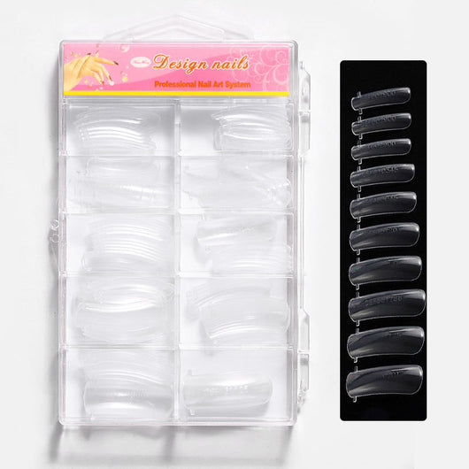 Kit Profesional de Extensiones de Uñas con Soporte de Papel y Moldes de Cristal - Image 3