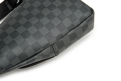Bolsa Mensajero Casual Estilo Coreano en Cuero PU para Hombre - Image 9