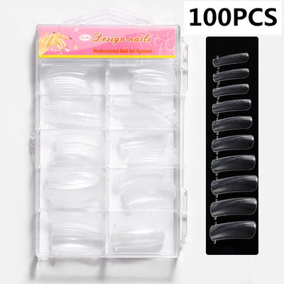 Kit Profesional de Extensiones de Uñas con Soporte de Papel y Moldes de Cristal - Image 6