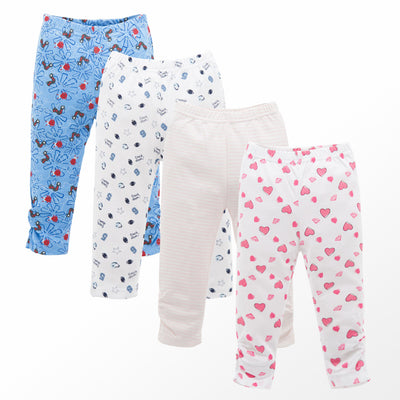 Pijamas de 4 Piezas Leggings Primavera para Bebé - Image 3