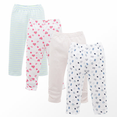 Pijamas de 4 Piezas Leggings Primavera para Bebé - Image 5