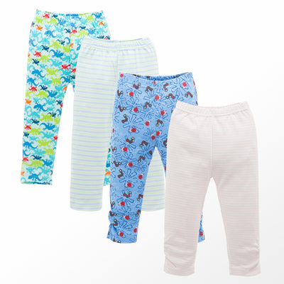 Pijamas de 4 Piezas Leggings Primavera para Bebé - Image 4