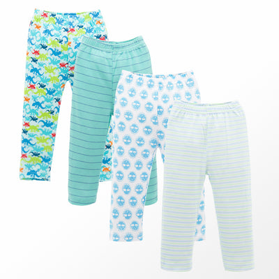 Pijamas de 4 Piezas Leggings Primavera para Bebé - Image 6