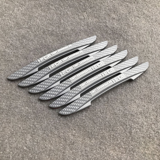 Protectores de Puerta para Auto - Tiras Anticolisión y Antirayones de Silicona (6 Piezas) - Image 2