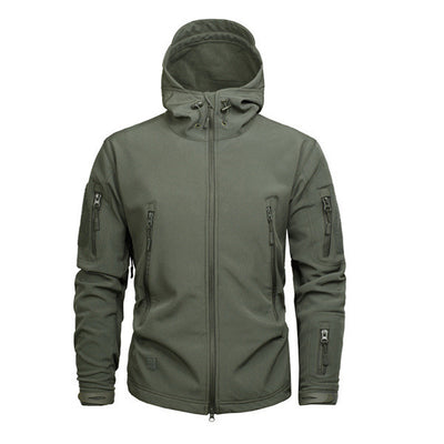 Chaqueta Térmica Camuflaje Digital Impermeable para Montaña