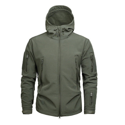 Chaqueta Térmica Camuflaje Digital Impermeable para Montaña